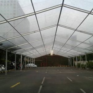 TENDA RODER TRANSPARAN